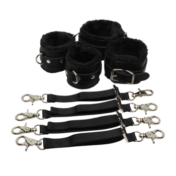 esposas de bondage con correas para fijar a un columpio sexual o a una hamaca